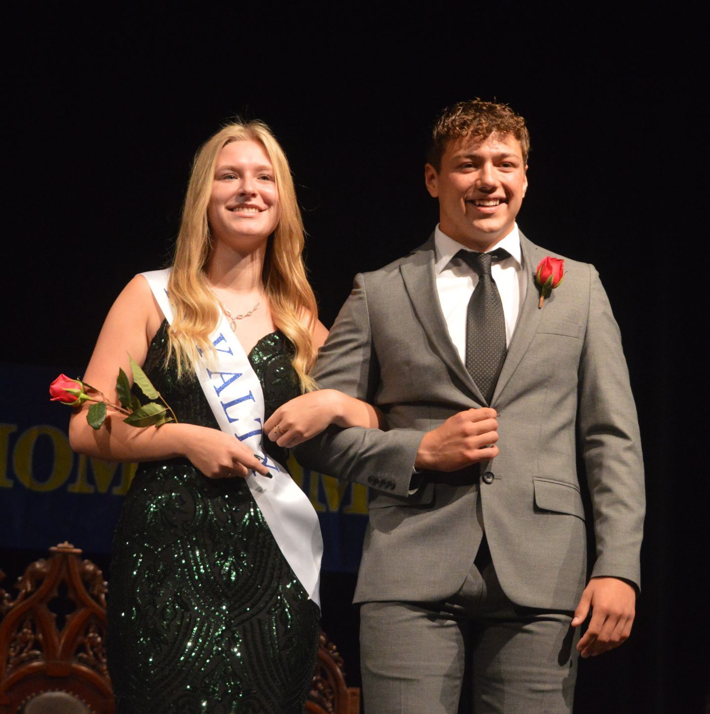 Victoria Ely and Mason Reinhardt
